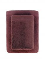 Ręcznik frotte model MISTY RE01 - KASZTANOWY