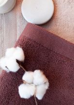 Ręcznik frotte model MISTY RE01 - KASZTANOWY