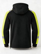 Polar hybrydowy HV z kapturem HYBRIDHV500 - BLACK / GOLD FLUOR