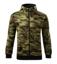 Camo Zipper - Bluza męska