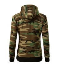 Camo Zipper - Bluza damska