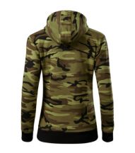 Camo Zipper - Bluza damska